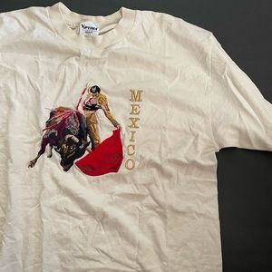 vintage embroidered mexico tee